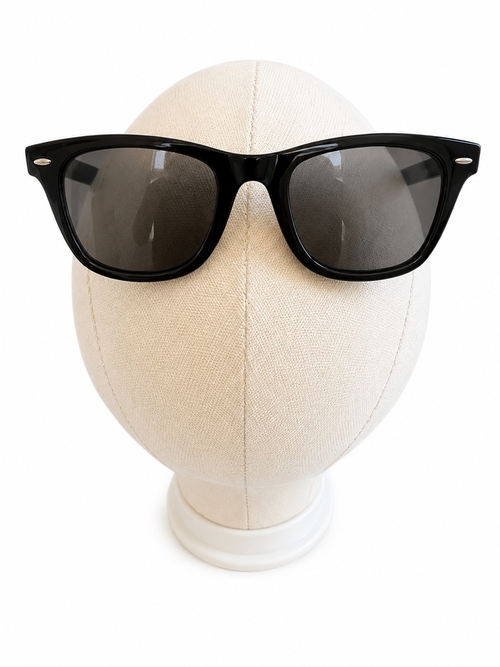 Foster Grant Black Wayfarer-Style Sunglasses Unisex